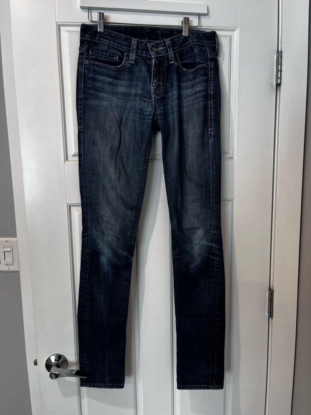 Women’s William Rast Dark Wash Slim Jeans - Blue